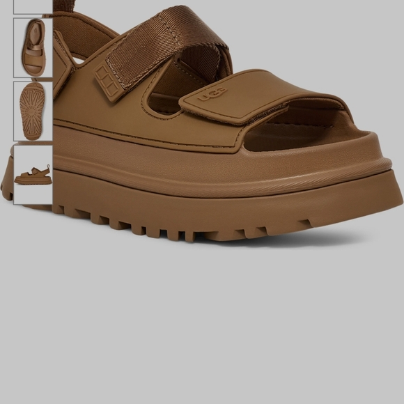 Brand NEW Ugg "Goldenglow" sandals - size 10 - Picture 5 of 7